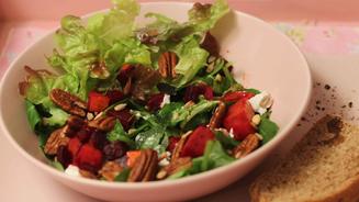 Winterliche Blattsalate aus der Region