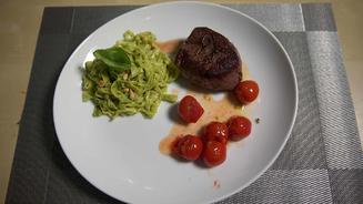 Sous-vide gegartes Rinderfilet