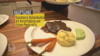 Kalbsbacken mit Rotweinsauce