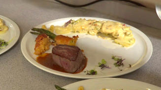 Rinderfilet mit Burgundersosse