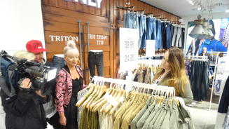 Backstage in Rostock