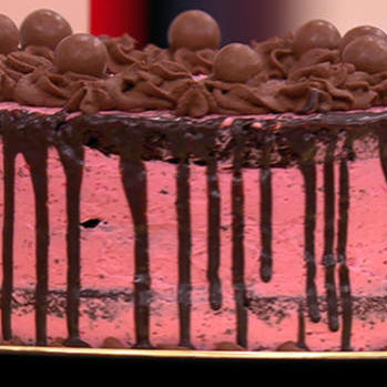 Schokotorte mit Stout-Bier-Füllung