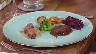 Zweierlei vom Hirsch