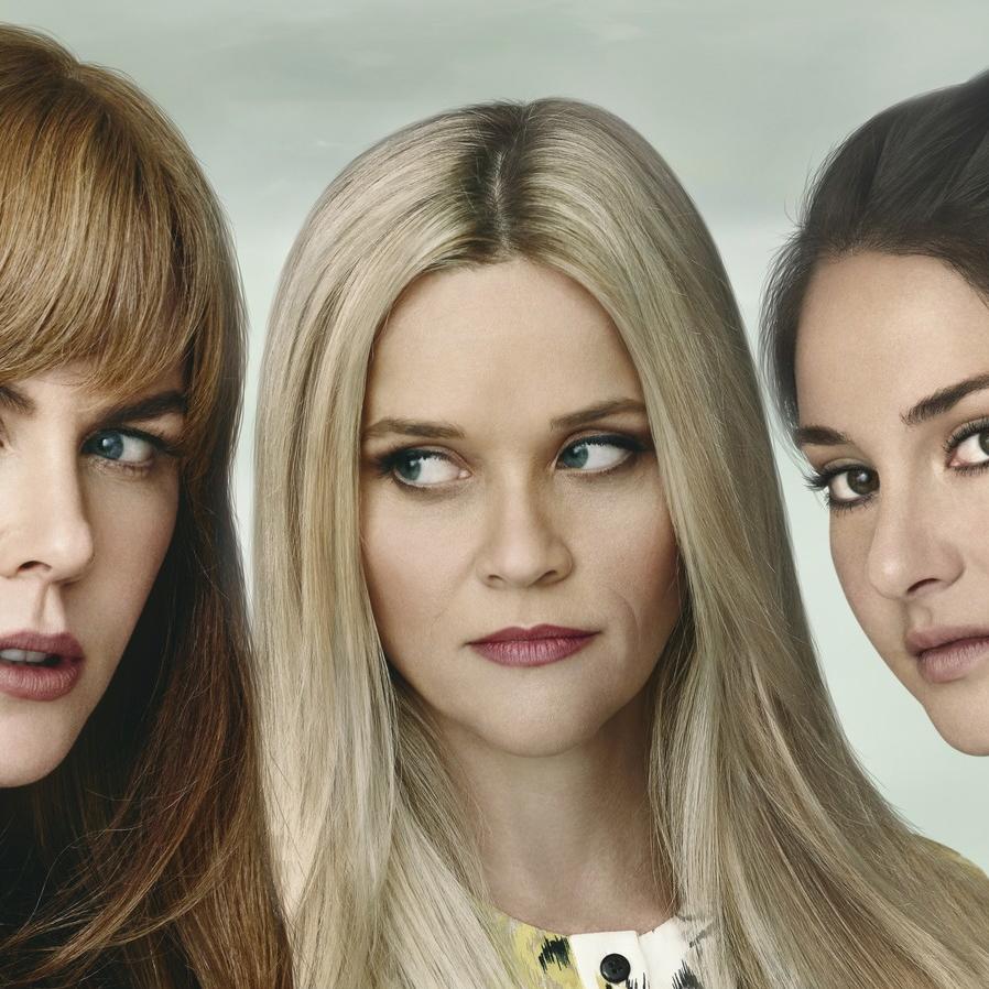 Die drei Hauptfiguren in \Big Little Lies\ (v.l.): Nicole Kidman (als Celeste Wright), Reese Witherspoon (Madeline Mackenzie) und Shailene Woodley (Jane Chapman) Die drei Hauptfiguren in \Big Little Lies\ (v.l.): Nicole Kidman (als Celeste Wright), Reese Witherspoon (Madeline Mackenzie) und Shailene Woodley (Jane Chapman)