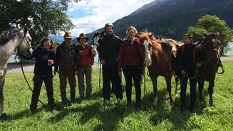 Eine Alpenüberquerung hoch zu Ross
