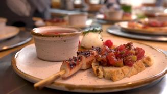 Dreierlei von der Tomate Pulpo