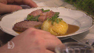 Wildschweinrücken & Preiselbeerrotkohl