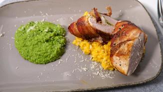  Huhn in fremder Jacke / Riso