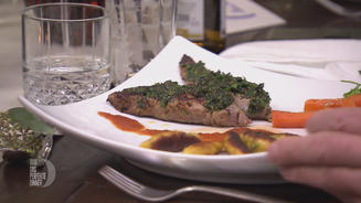 Lammfilet mit Kräuterkruste