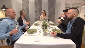 Die Frau der Runde wird nicht geschont