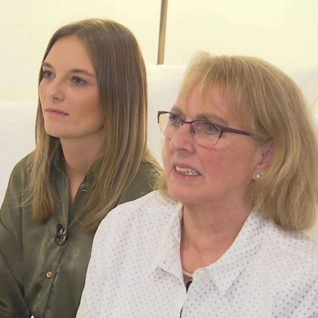 Mamas skeptischer Blick zeugt nicht von großer Begeisterung Mamas skeptischer Blick zeugt nicht von großer Begeisterung