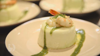 Panna Cotta vom Spargel