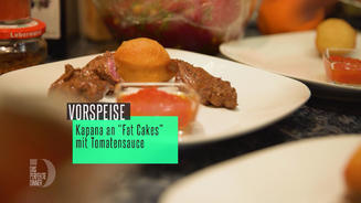 Rinderhüftsteak an Hefegebäck