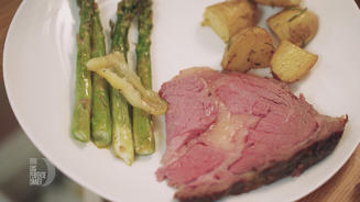 Rostbraten aus dem Rauch