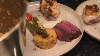 Picanha vom Angus Rind und Seeteufel