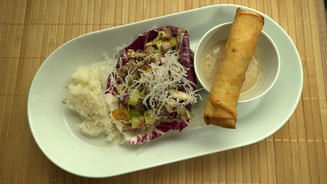 Laab Ped (Lauwarmer Entenfleischsalat)