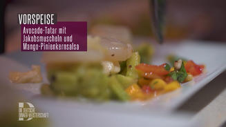 Jakobsmuscheln mit Avocadotatar 