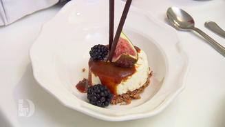 Minicheesecakes mit Salzkaramell