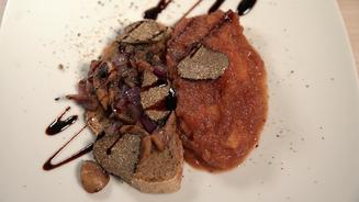 Getrüffelte Champignons