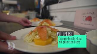 Orangen-Fenchel-Salat mit Lachs