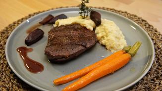Sous vide gegartes Rinderfilet