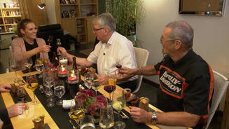 Lauras Gäste sind tief beeindruckt