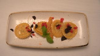 Ravioli mit Pinienkern-Pilzfüllung