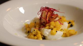 Büffelmozzarella mit Mango