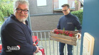 Reinhard gibt den Weihnachtsmann