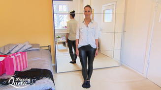 Miriam trägt ihre Looks souverän