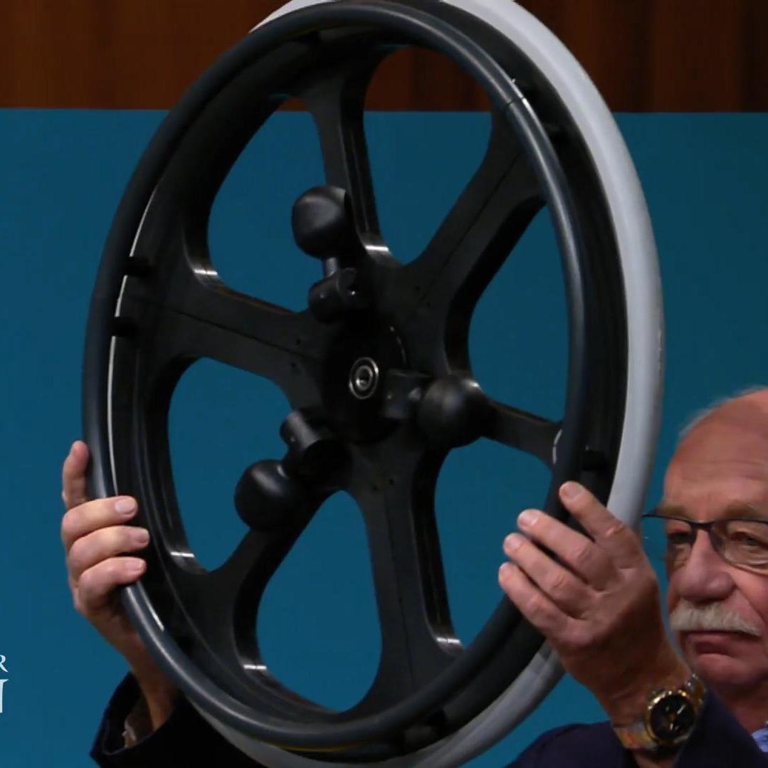 Dieses Rad sieht aus wie ein normales Rad, doch es lässt sich dreiteilen! Dieses Rad sieht aus wie ein normales Rad, doch es lässt sich dreiteilen!