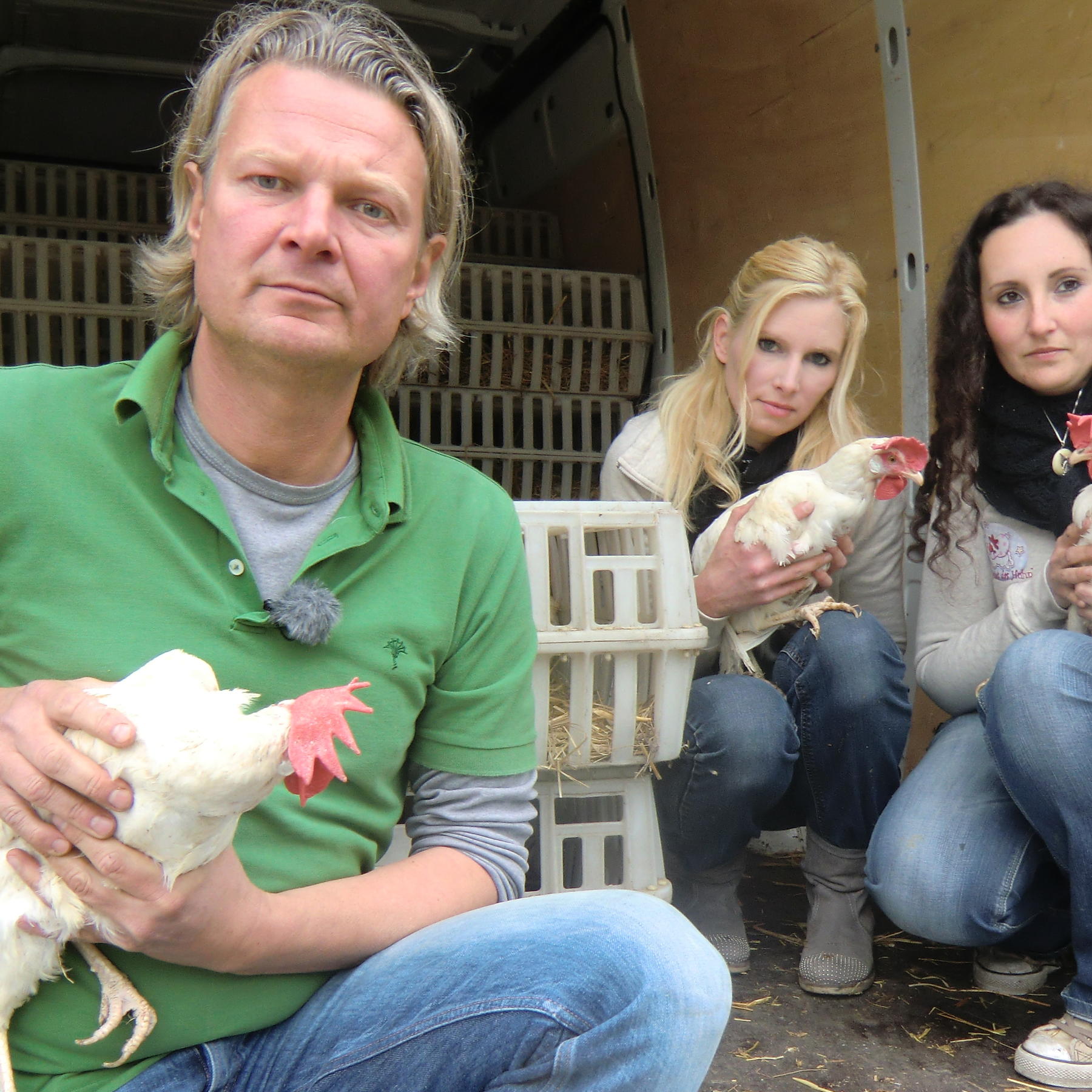 Tiere in Not - VOX-DOCMA TV - Frank Weber und Hhner Tiere in Not - VOX-DOCMA TV - Frank Weber und Hhner
