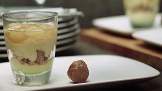 Weinschaummousse mit Cantuccini 