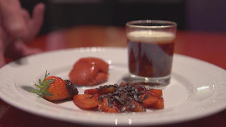 Dreierlei von der Erdbeere