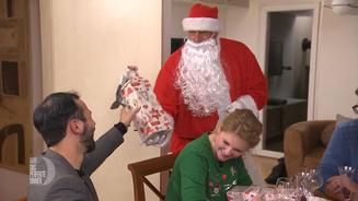 Der Weihnachtsmann schneit vorbei