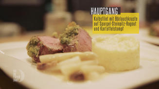 Kalbsfilet mit Bärlauchkruste