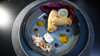 Winterrolle mit dreierlei Dips 