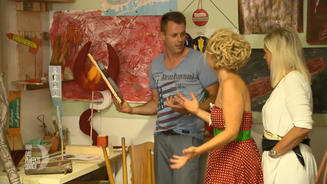 Heinz verwirrt mit seinen Werken