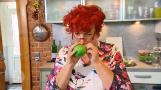 Viele bunte Luftballons bei Bettina