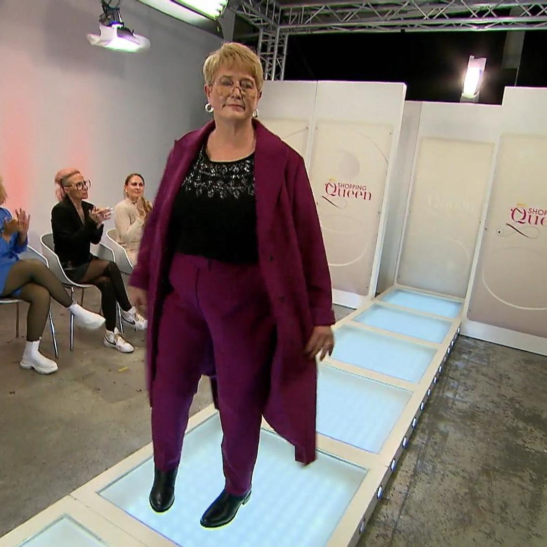Carmen auf dem Catwalk