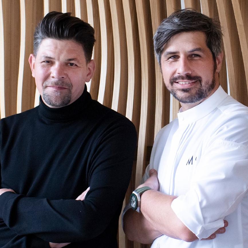 Tim Mälzer und Sven Wassmer bei \Kitchen Impossible\ Tim Mälzer und Sven Wassmer bei \Kitchen Impossible\