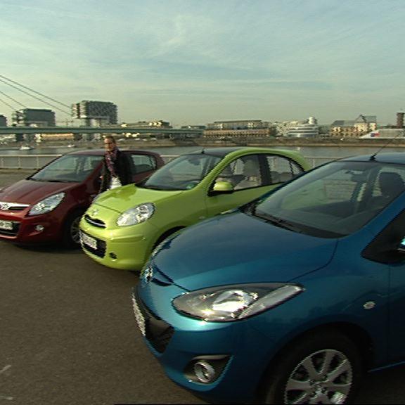 Vergleichstest Micra-Hyundai-Mazda 1 Vergleichstest Micra-Hyundai-Mazda 1
