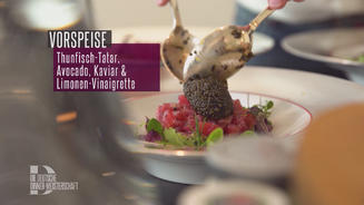 Thunfisch | Avocado | Kaviar | Dashi 