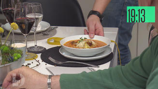 Tomatensuppe mit Gin