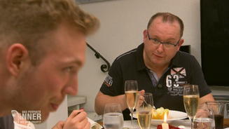 Ein Dinner mit Spezialeffekt