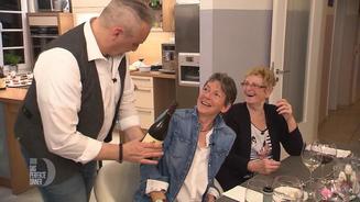 Bernie mag keine leeren Gläser