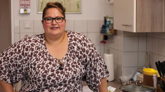 Für Saskia isst das Auge mit