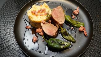 Iberico Filet mit Risotto