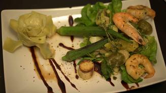 Brasilianische Salatvariation