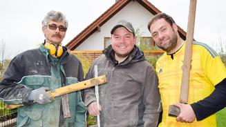 Rudelgucken  mit unseren Beet-Brüdern
